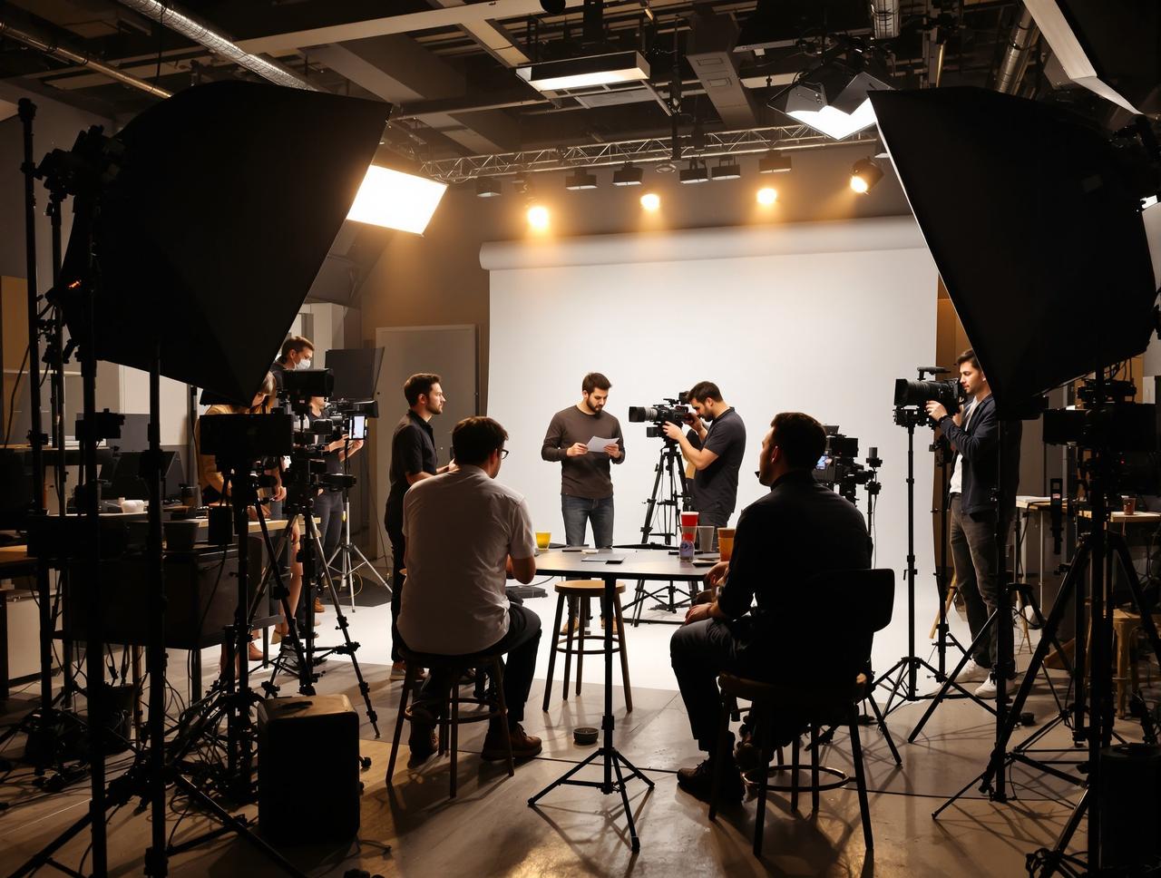 花都影视制作现场